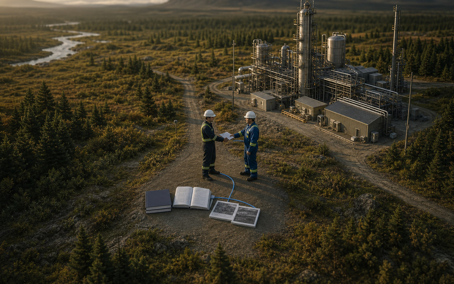 An operating owner receiving the energy asset, current records, known exceptions, and custody evidence together.
