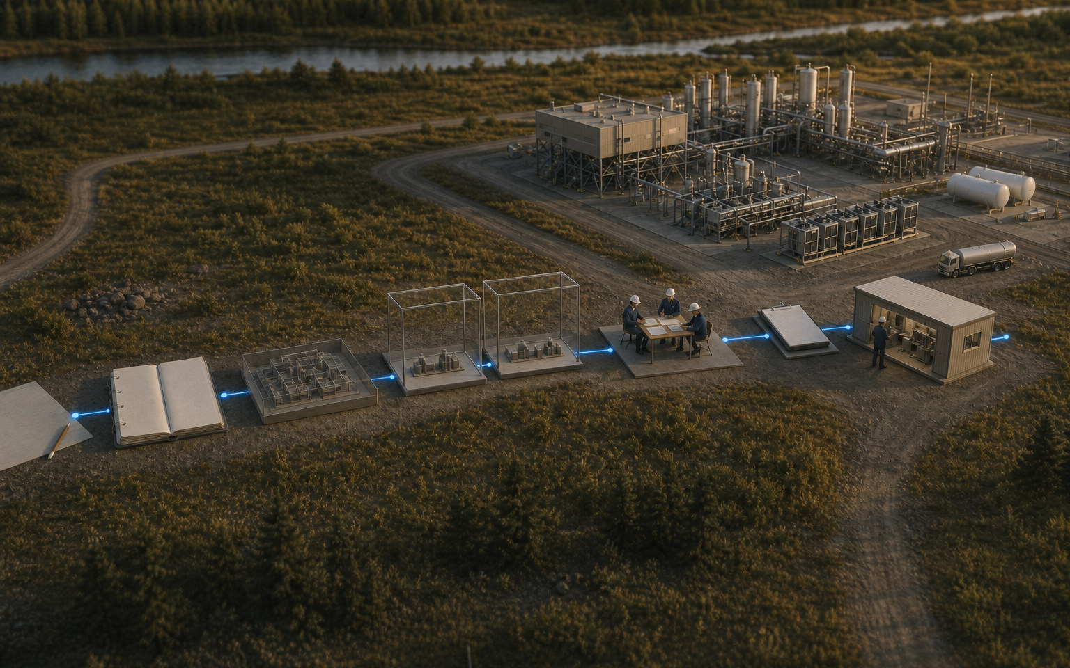 A proven assessment, configuration, learning, and rollout path reaching a working energy asset system.