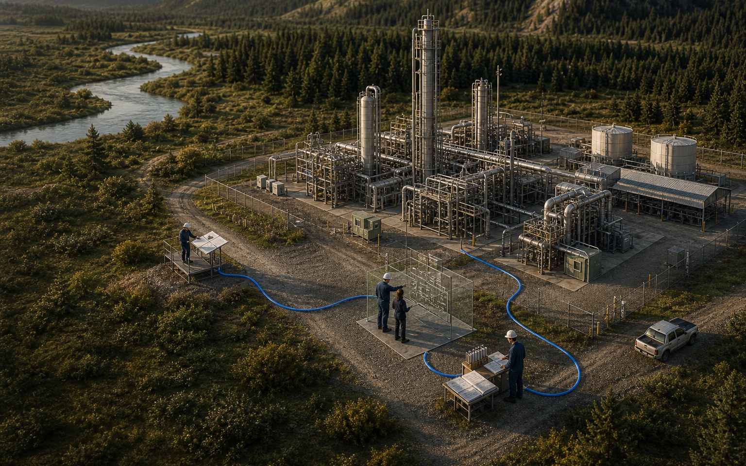 Controlled procedures, obligations, approvals, and audit evidence connected around an operating asset.